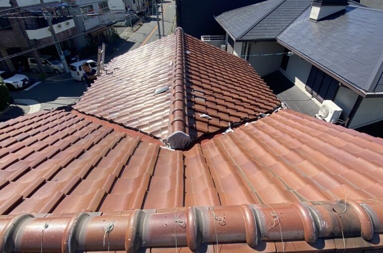 地域密着・屋根漆喰・補修工事